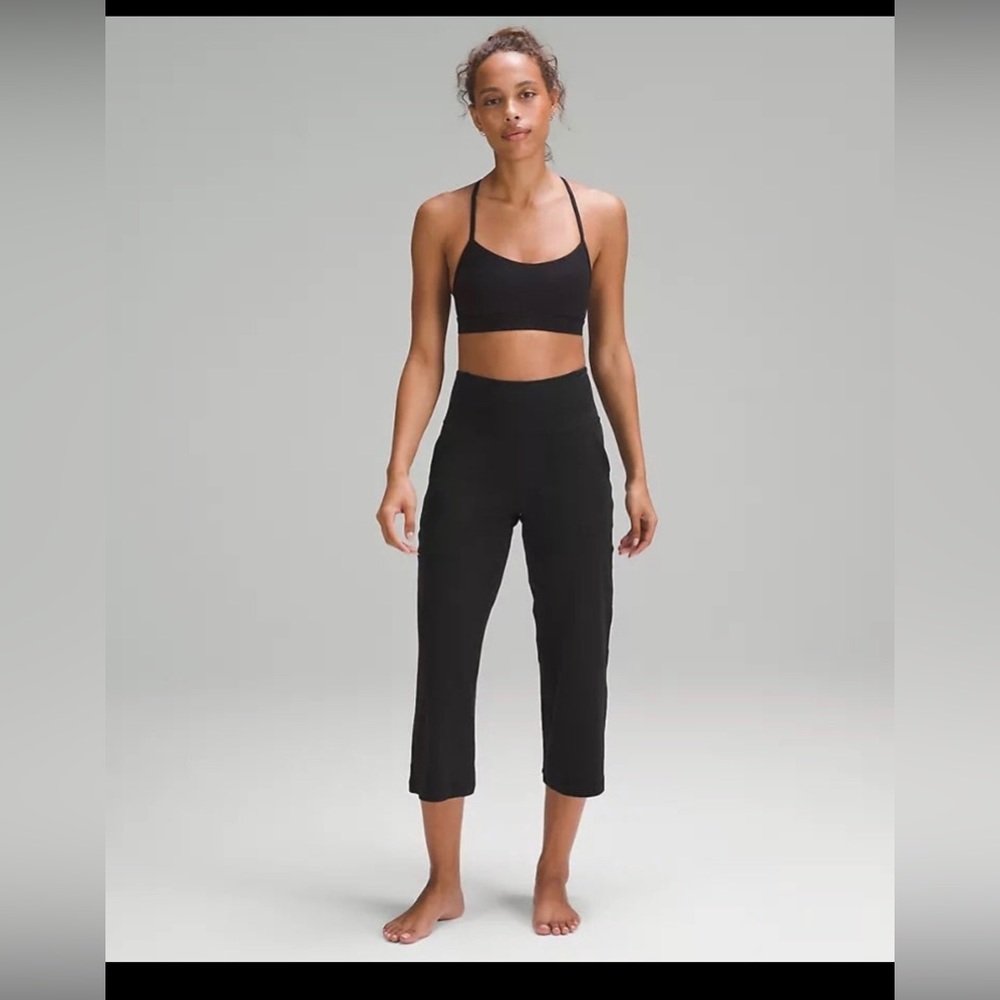 Lululemon Align High Rise Wide Leg Cropped Pant